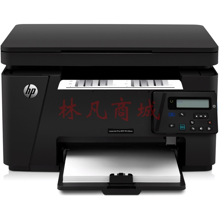 复印机 惠普/HP M126nw 黑白 单纸盒 无线 复印,打印,扫描
