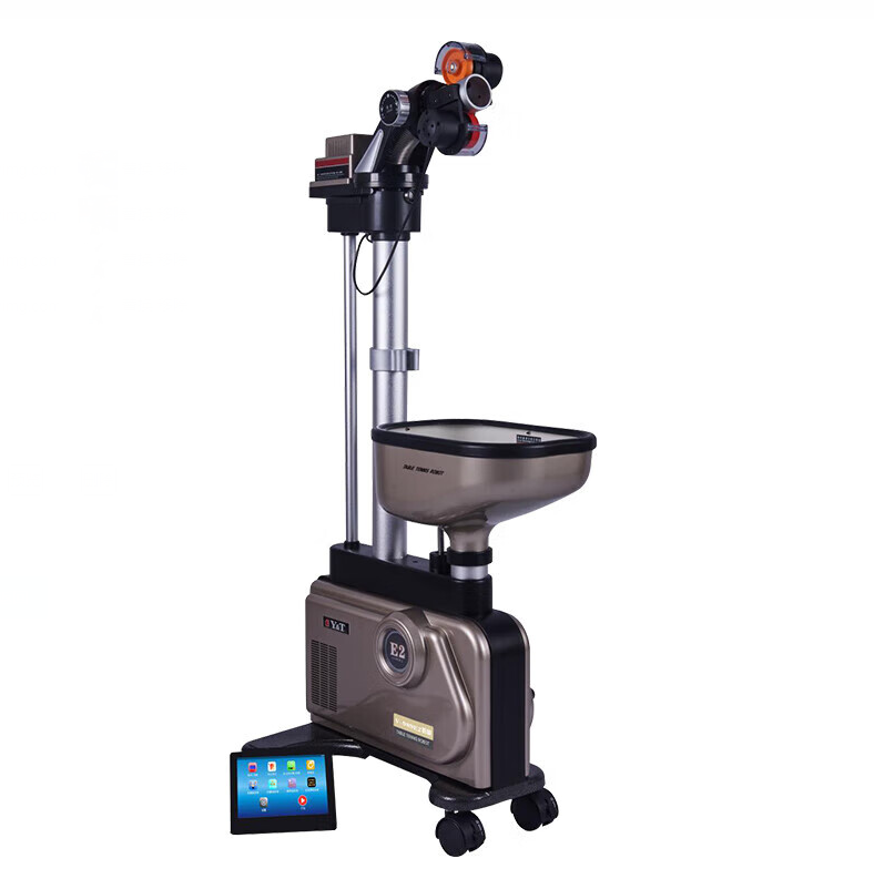 其他品牌 乒乓球相关设备 V-989E2 泰德（Y&T）乒乓球发球机升级版家用训练器落地式触屏发球器